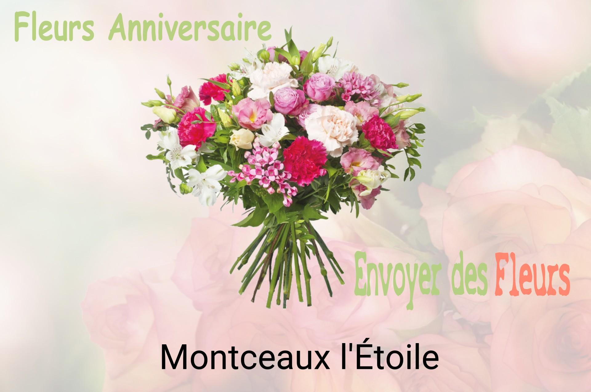 Bouquet de fleurs d’anniversaire livré à Montceaux-l'Étoile